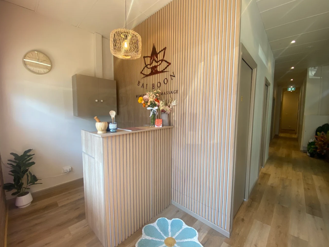 Bai Boon Remedial Thai Massage reception area